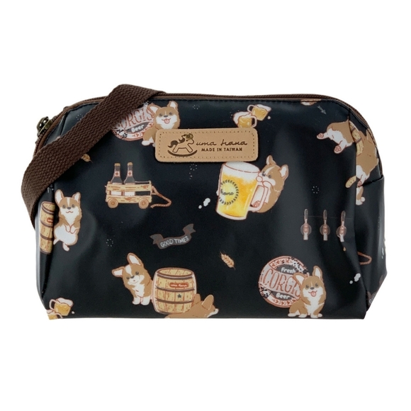 Waterproof Beer Corgi Crossbody Shoulder Phone Purse - Picture 2 of 9